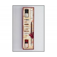 Письменный Набор для каллиграфии LaKalligrafica 2301 -  деревянный держатель пера, 9 перьев, 2 цвета чернила