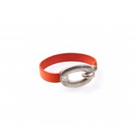 Кожаный  браслет Dallaiti, BC59, коричневый, красный, черный, бордо, зеленый, фиолетовый оранжевый