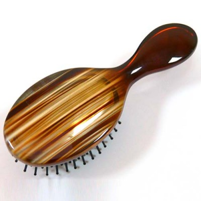 Расческа для волос из пластика, Akcent, Mari N, Франция, E780BRN-B0119, коричневая