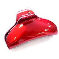 Заколка "Краб", французский пластик, Акцент, K761-br, красный