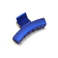 Заколка "Краб", французский пластик, AKCENT, цвет синий,  K45435-rbm