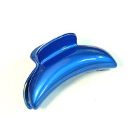 Заколка "Краб", французский пластик, Акцент, AKCENT, K794-rb, синяя